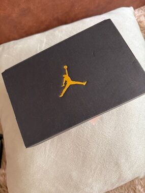 Jordan Black Box with Gold Jumpman Logo